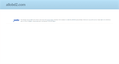 Desktop Screenshot of allobd2.com